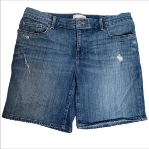 Ann Taylor Loft Denim Shorts Size 10